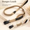 Shock-Absorbing Bungee Dog Leash with Car Seat Buckle – photo 3