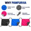 Reversible Waterproof Cat Cage Hammock with Fleece and Metal Hooks – photo 8