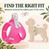 Small dog soft mesh harness size and strap guide