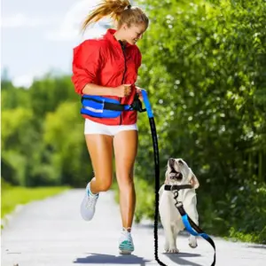 PawFurvia Classic Hands-Free Running Leash