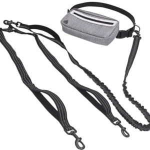 PawFurvia Double Hands-Free Running Leash