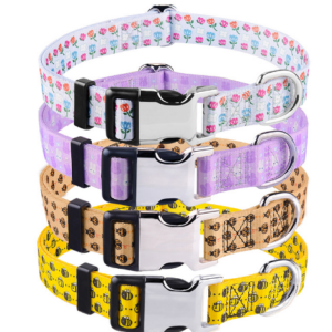 PawFurvia Pattern Collar with Hybrid Buckle