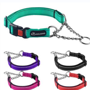 PawFurvia Stainless Chain Training Collar