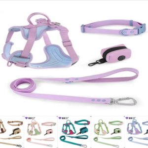 Small Dog Harness, Leash and Collar Set, XS–L