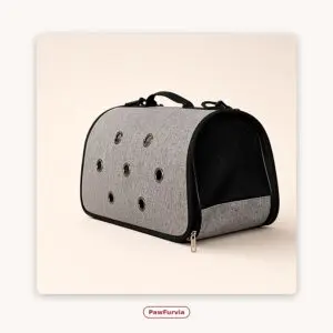 PawFurvia Soft Canvas Hand Pet Carrier