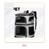 PawFurvia Dual-Layer Soft Pet Backpack Carrier