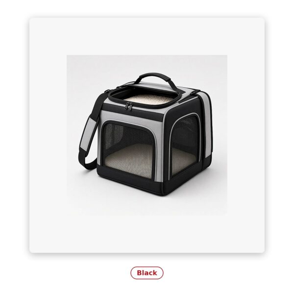 Soft-Sided Collapsible Airline Pet Carrier — image 2