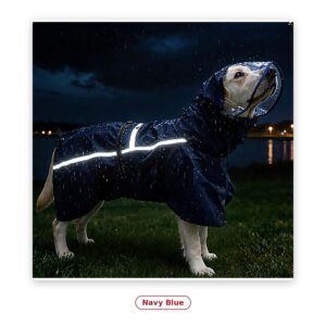 PawFurvia Dog Raincoat – Waterproof, Multiple Colors, Sizes L–6XL - alt color