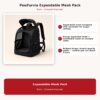 PawFurvia Expandable Mesh Pet Backpack with Sunshade