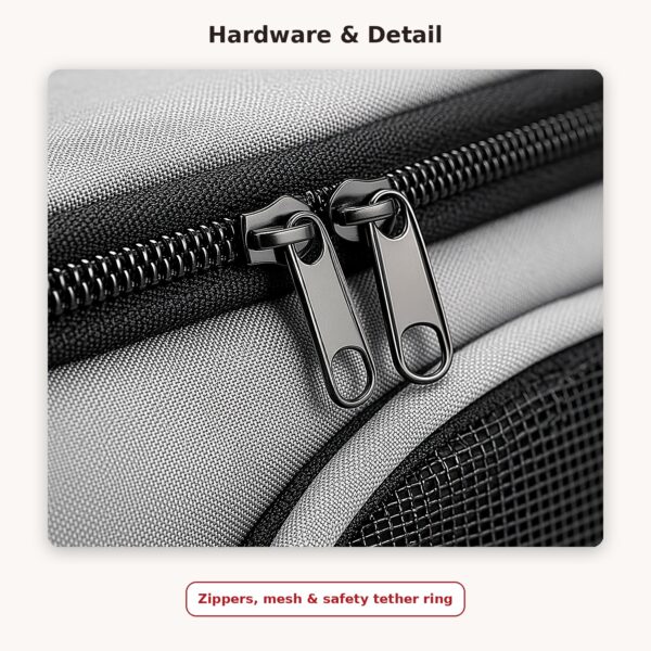 Soft-Sided Collapsible Airline Pet Carrier — image 5