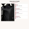 PawFurvia Expandable Mesh Pet Backpack with Sunshade