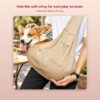PawFurvia Foldable Soft Pet Sling Carrier