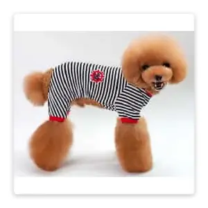 PawFurvia Pet Pajamas – Cotton Striped, Multiple Colors, Sizes S–2XL - main