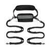 PawFurvia Dual Hands-Free Waist Leash for Two-Dog Walks